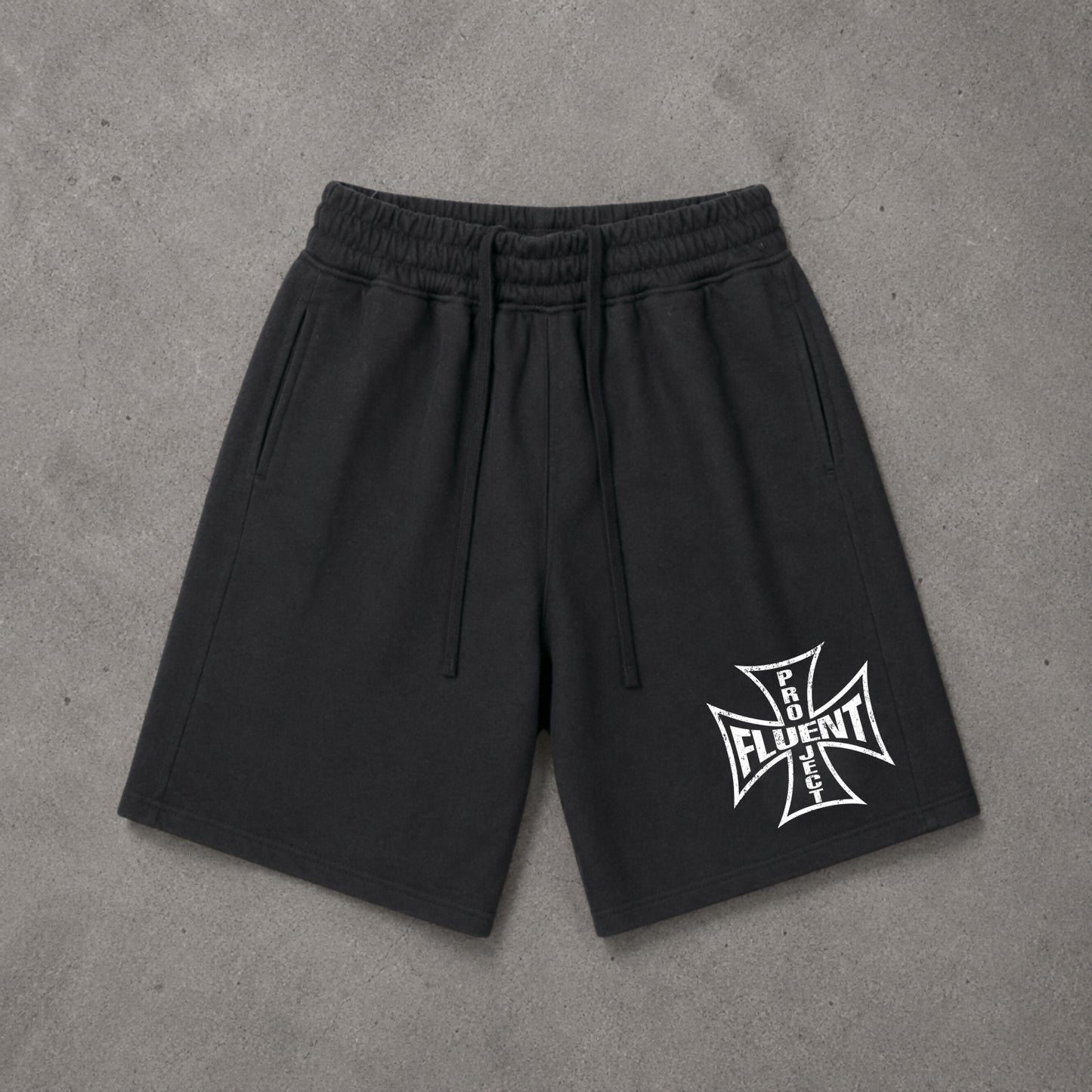 Cross Shorts Black