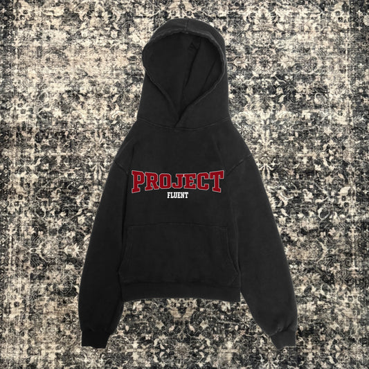 College Hoodie Black