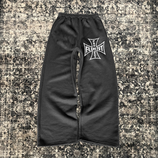 Cross Sweatpants Black