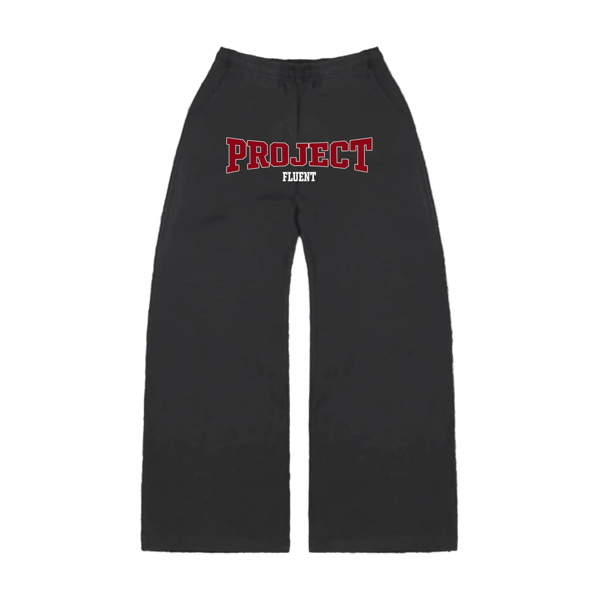 College Sweatpants Black
