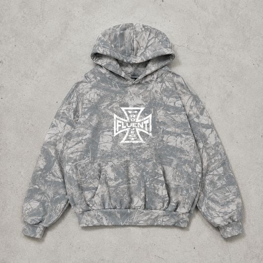 Cross Camo Hoodie