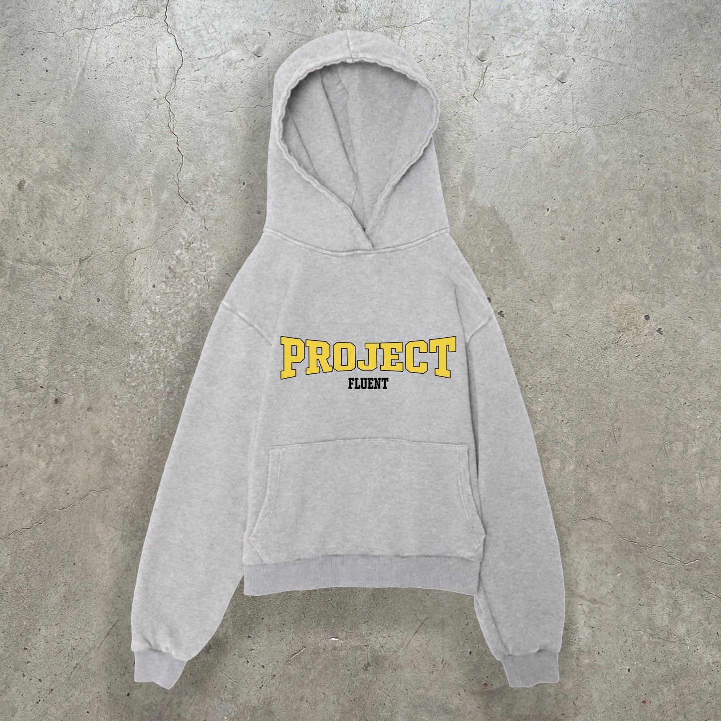 College Hoodie Grey