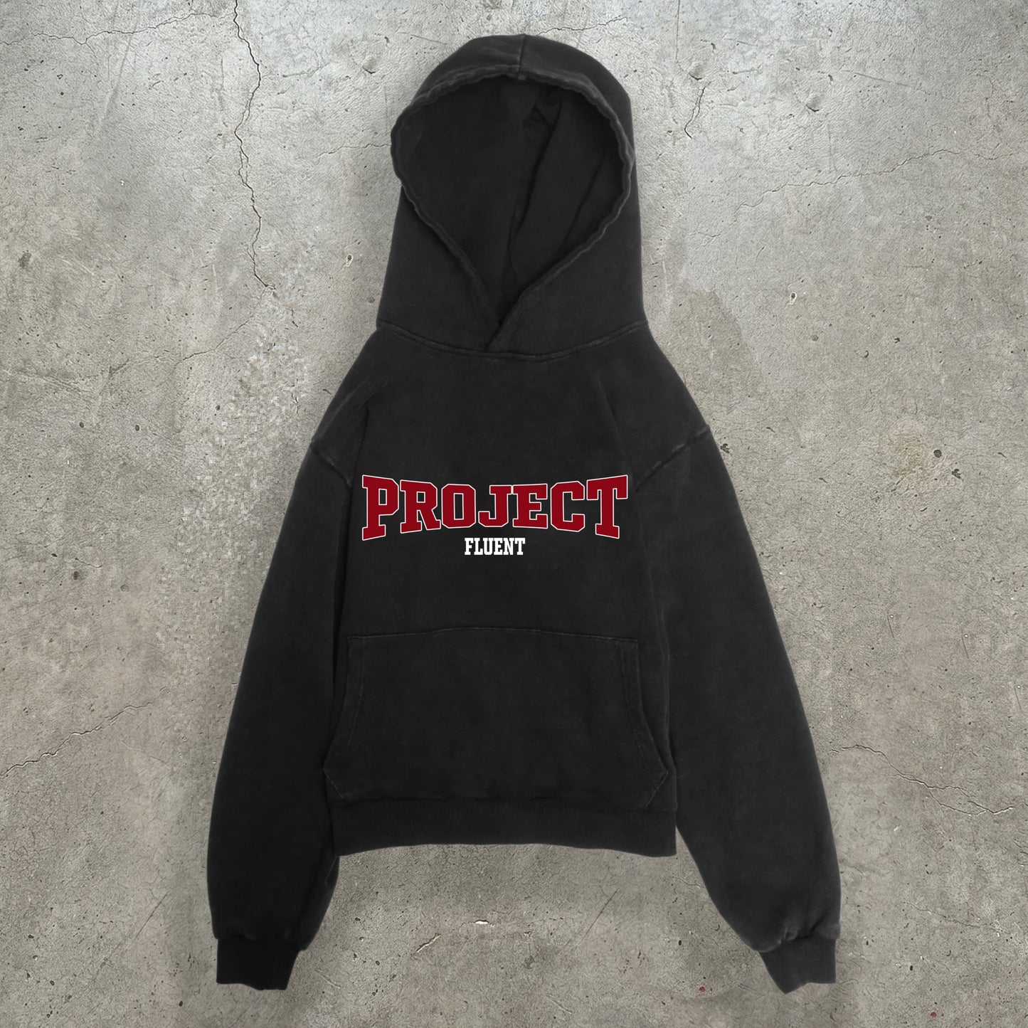 College Hoodie Black
