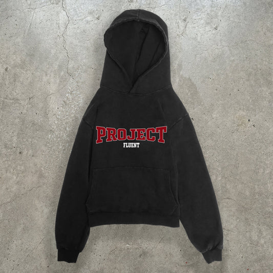 College Hoodie Black
