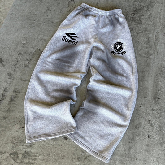 Crested Grey Sweatpants