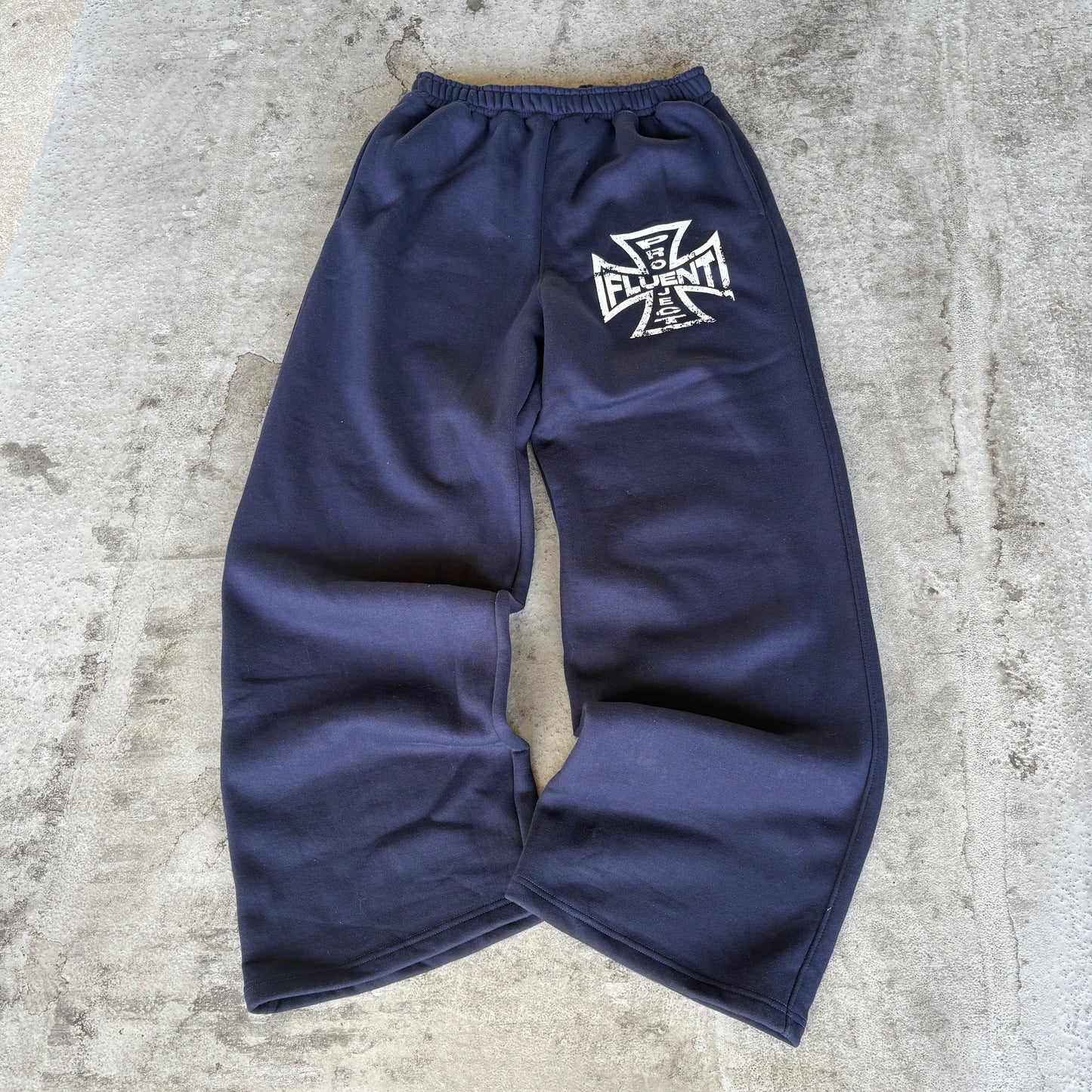 Fluent Cross Navy Sweatpants