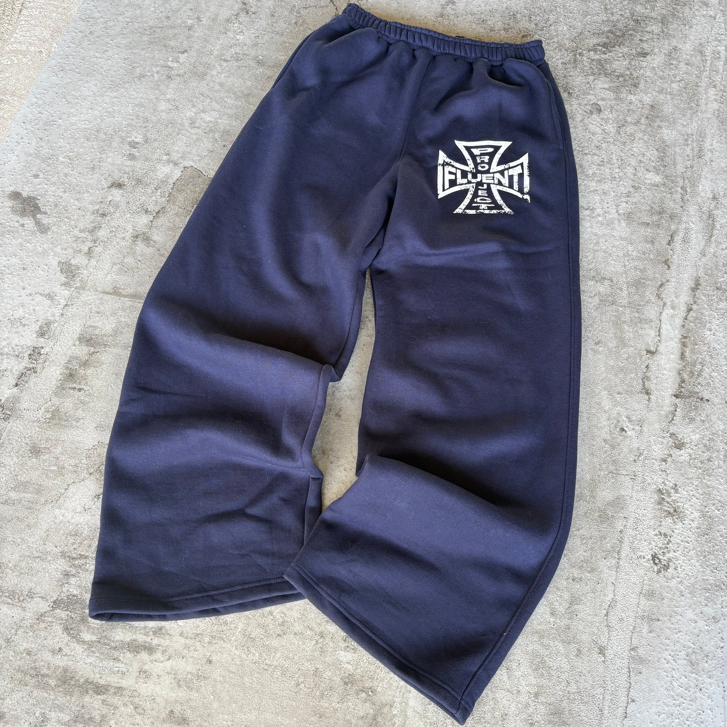 Fluent Cross Navy Sweatpants