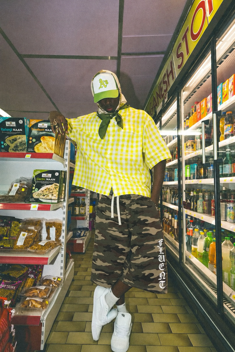 Camo 3/4 Shorts