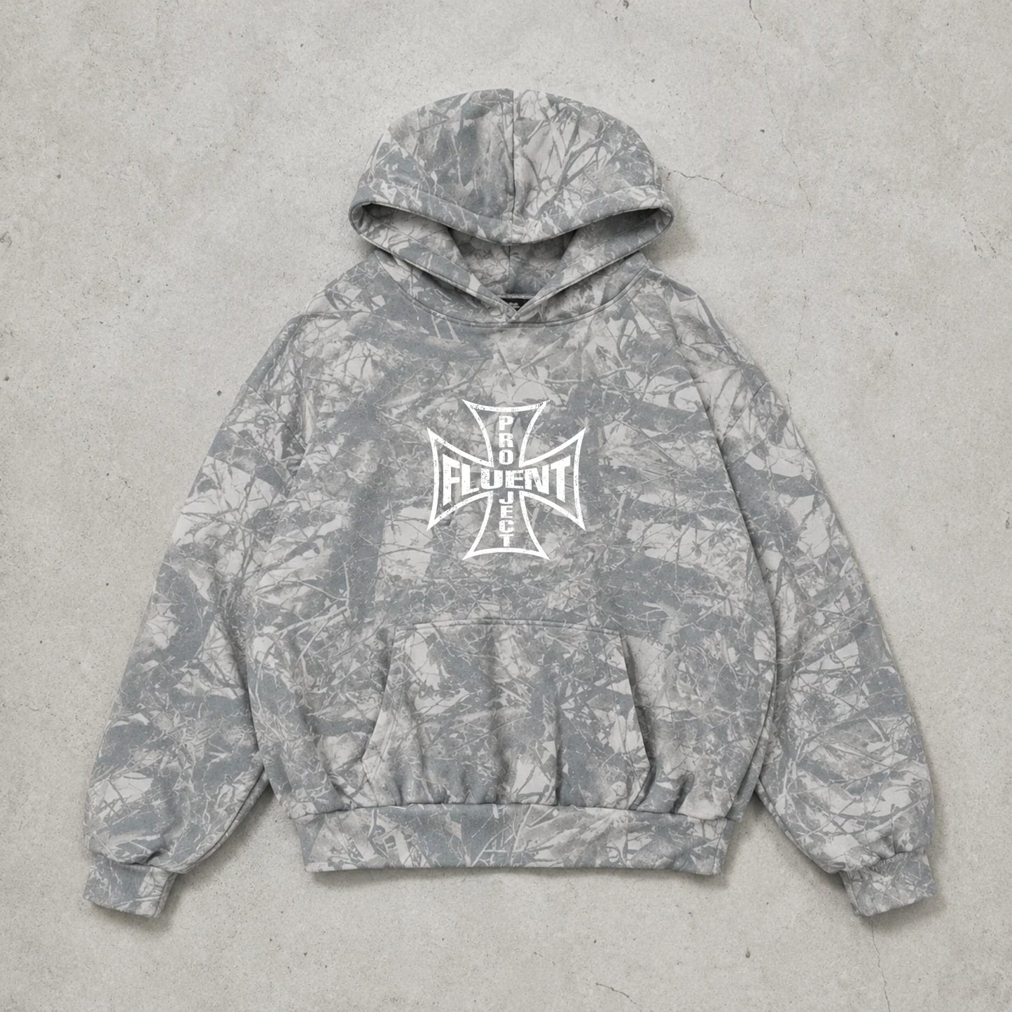 Cross Camo Hoodie