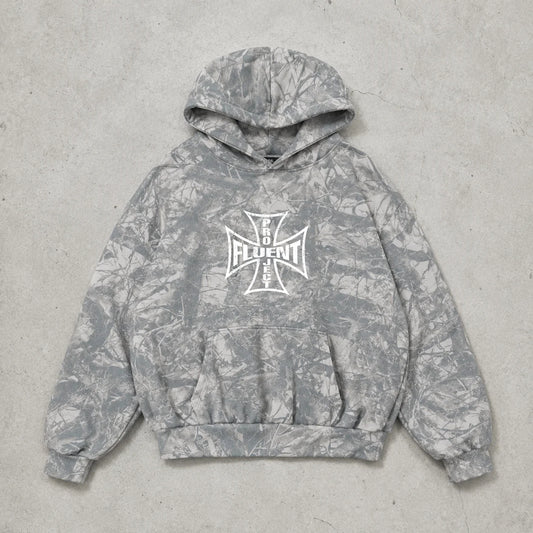 Cross Camo Hoodie