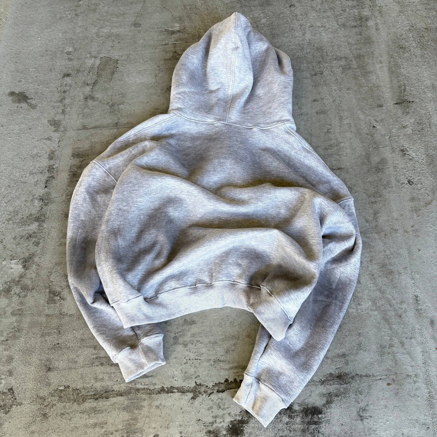 Crested Grey Hoodie